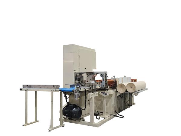 Buy cheap Fully Automatic Maxi Roll Toilet Tissue Paper Band Saw Cutting Machine For Big Orders from wholesalers