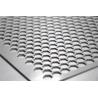 Buy cheap Hexagonal Perforated Stainless Steel Sheet 2mm 3mm Thick from wholesalers