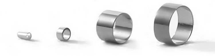 Pt90 Ir10 Platinum Iridium Based Material With Ring Metal Tube Alloy Medical Tube