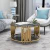 Buy cheap Nordic Minimalist Custom Stainless Steel Furniture Living Room End Table from wholesalers