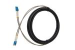 Outdoor Armored Fiber Optic Patch Cords OM4 2 Core LC UPC LSZH Patch Cable