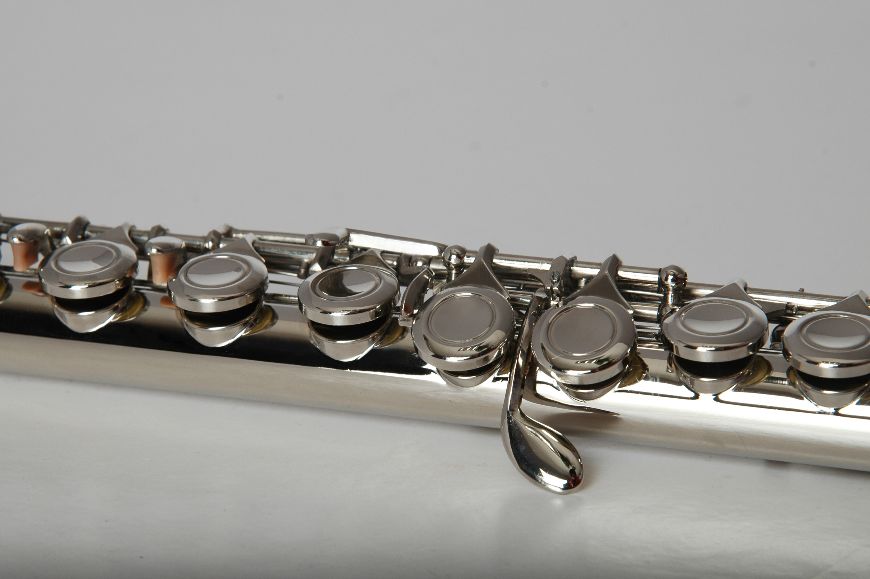 tianjin flute factory Flute with in line G or off High Grade low B 17 open holes ebony wood body & head joint C tone