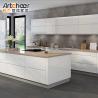 Buy cheap Marble Top Flat Doors Solid Wood Kitchen Cabinet Furniture Set Contemporary Italian Style from wholesalers