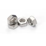 M10 Stainless Steel Hex Lock Nut , Mild Steel Nuts Half / Full Thread