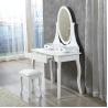 Buy cheap 0.082m3 12mm MDF One Cabinet Dressing Table With Four Departments from wholesalers