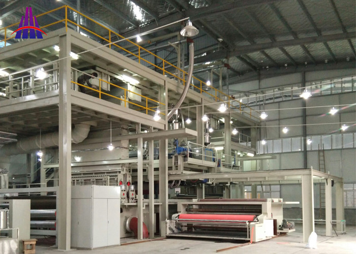 SMMS SMS Non Woven Fabric Production Line Spunbond Line Full Automatic