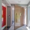 Buy cheap Veneered Walnut Solid Oak Internal Doors Slab Single Swing With V Grooves from wholesalers