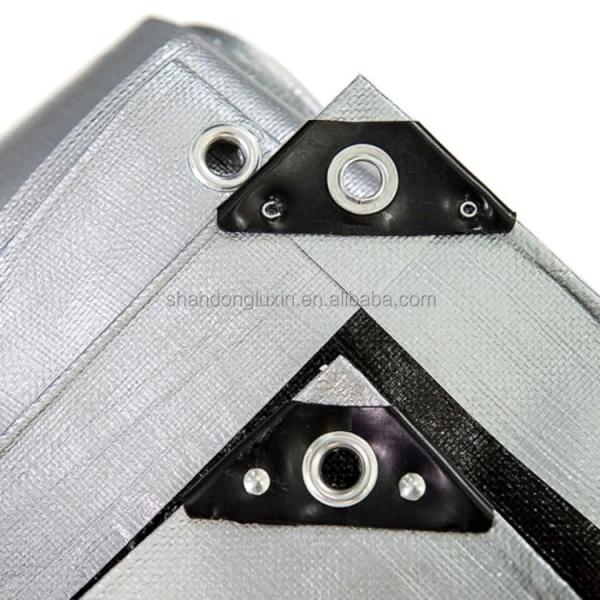 Customized Truck Cover Fabric PE Tarpaulin Roll with LDPE Coating 6*6-16*16