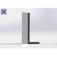 Buy cheap Silver Anodized Aluminum Angle Profile Corrosion Resistant Long Lifetime product