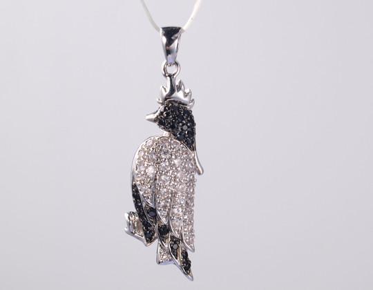 Buy cheap Pheasant Design 925 Sterling Silver Pendant Chain For Summer Holiday Charms For Jewelry Silver Cz Pendant from wholesalers