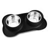 Buy cheap Soft Glue Bone Pet Bowl Stainless Steel customize logo from wholesalers