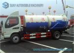 JAC 141hp 3000 L Sewage Suction Truck With Special Vacuum Pump