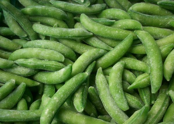 Buy cheap HACCP Delicious IQF Frozen Steamed Sugar Snap Peas from wholesalers