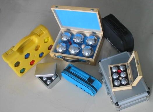 Buy cheap wholesale/retail 72mm wooden box bocce ball for sporting,petanque,boules for garden games from wholesalers