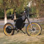 8000W Powerful Electric Bicycle , Fully Suspended Mountain Bike With 750C Color