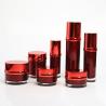 Buy cheap Skin Care Empty Red Face Cream Luxury Acrylic Bottle And Jar 15g Cosmetic Sets from wholesalers