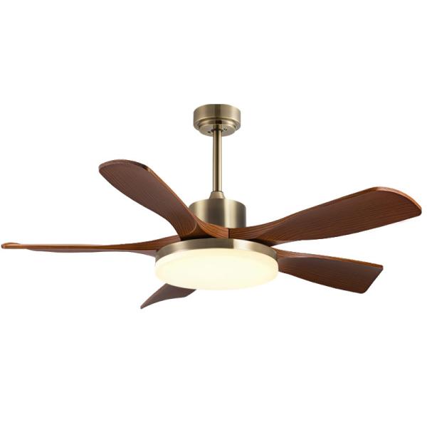 Best Seller 56-Inch Modern Ceiling Fan Light Black/White ABS Blades Remote