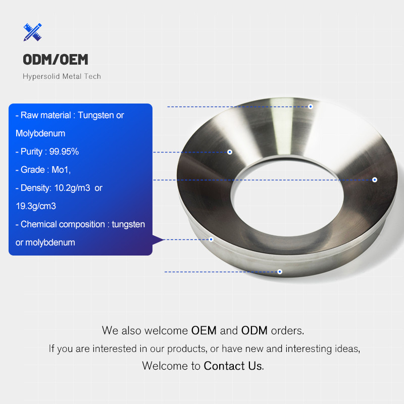 Molybdenum Sputter Targets Sheet Round Square Triangular Sheet Pure Molybdenum Tube