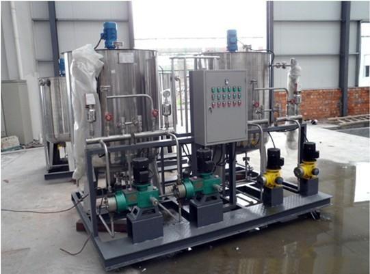 Buy cheap Pneumatic Chemical Automatic Dosing Machine Yellow 1000L/H from wholesalers