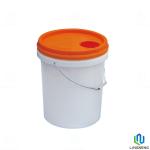 18L Packaging Drum Seal Plastic Paint Pail Bucket Round With Hand