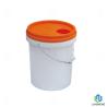 Buy cheap 18L Packaging Drum Seal Plastic Paint Pail Bucket Round With Hand from wholesalers