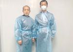 Waterproof Disposable Isolation Gowns For Nurses Cardinal Health Anti Virus