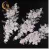 Buy cheap 20％ Polyester French Lace Trim 3D Flower Tulle Embroidered For Dress from wholesalers
