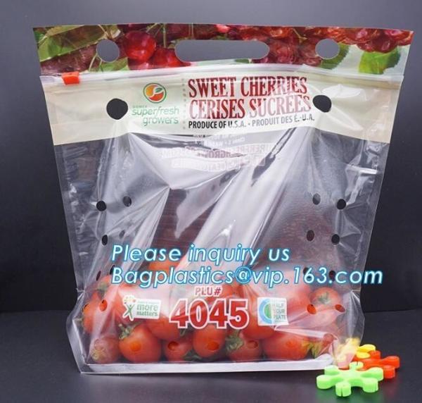 vented Printed Fruit Coex Packaging bag, k Cherry Tomato Packaging Bags With