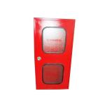 Silver Stainless Steel Fire Hose Cabinets For Industrial Usage