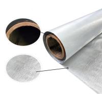 Buy cheap 7um Thermal Resistance Aluminum Foil Fiberglass Cloth 7 Micron product