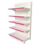 Single side supermarket shelf