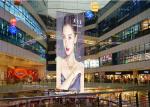 Indoor P3.9 Transparent Glass LED Display Wide View Angle LED Video Display