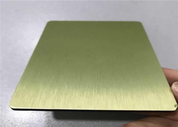Professional Brushed Aluminum Sheets Embossed Surface Vibrant Colors Suitable