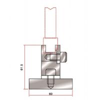 Buy cheap Adjustment Press Brake Die Holder YS40.14 For Bending Machines product