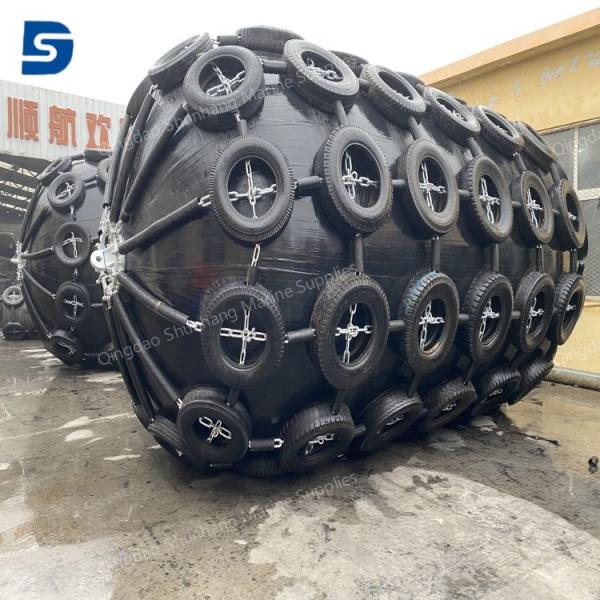 Buy cheap ISO17357 2014 Inflatable Dock Bumper Yokohama Rubber Fender 50kpa from wholesalers