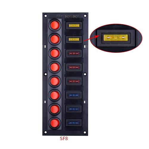 Buy cheap Black 12v Rocker Switch Panel , IP68 3 Way Rocker Switch Marine from wholesalers