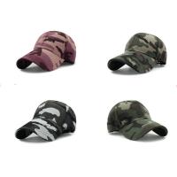 Buy cheap Cool Custom Personalized Hats , Embroidery Camouflage Hip Hop Cap For Girls product