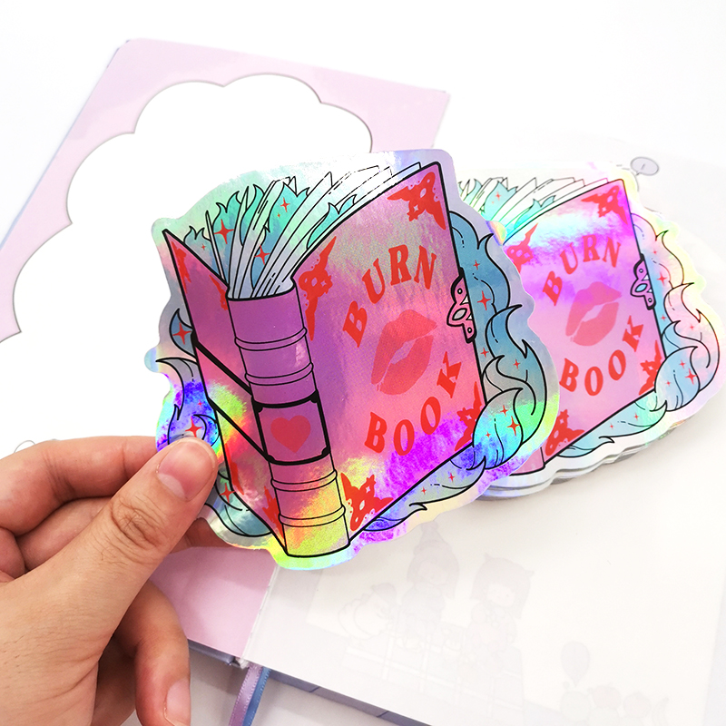 Custom Personalized Adhesive Vinyl Stickers Individual Die Cut Label For Promotion
