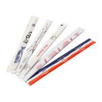 Different Color Package Paper Wrapped Restaurant Bamboo Chopsticks