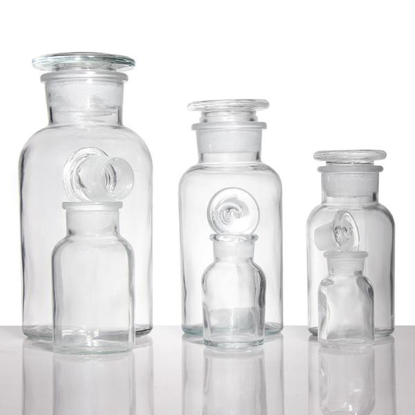 Buy cheap 50ml 1000ml Round Brown Glass Medicine Bottles Apothecary Jars from wholesalers