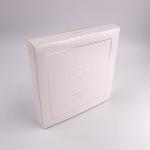 400gsm Skincare Cosmetic Packaging Boxes Custom Logo Silver Foil Carton Box