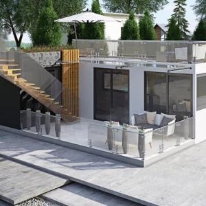 Wholesale 20 Flat Pack Containers Modular Buildings Color Painted With Window Roof from china suppliers