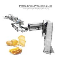 Buy cheap OEM Corn Fruit Wheat Potato Chips Production Line 100kg/H To 1500kg/H product