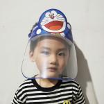 Anti Droplet Cartoon PET Plastic Face Shield Glasses For Kids 0.31mm Thickness