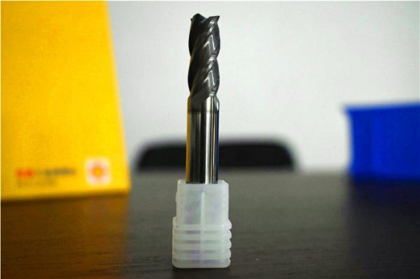 Buy cheap Die Steel Fine Milling Cutter , For 58-62HRC Mouldsteel , 4 Flute Corner Radius End Mill from wholesalers
