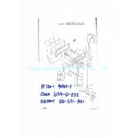 Buy cheap Komatsu 4D105 Oil Cooler Cover , External Oil Cooler Accessories 6134-61-2112 product