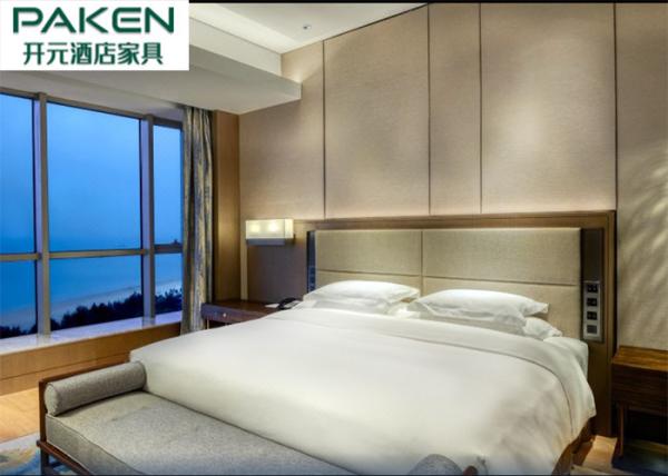 Buy cheap Five Star Crowne Plaza Hotel Bedroom Sets Furnitures Matches Offshore French Window from wholesalers
