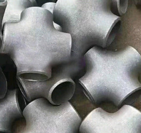 GBT13401 Galvanized Pipe Cross Fitting Butt Welded Pipe Fitting SCH 20