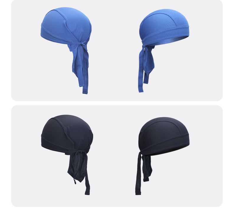 Riding Cap Mountain Bike Road Bike Cycling Solid Color Headscarf Bicycle Sports Cap