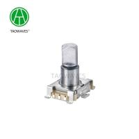 Buy cheap 11mm 30000cycles Metal Shaft Incremental Rotary Encoder With Push Switch product
